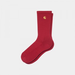 Carhartt Wip Chase Socken Damen Rot | 3504869-NF