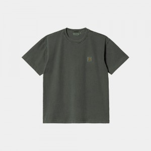Carhartt Wip Vista T-shirts Herren Grün | 1376825-QY