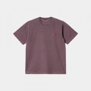 Carhartt Wip Vista T-shirts Herren Lila | 8291370-WQ